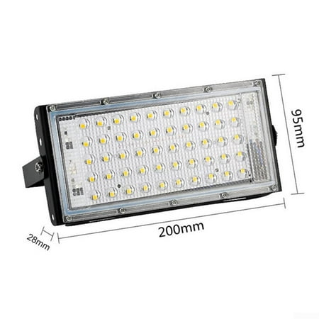 50W Watt Led Flood Light Outdoor Security Garden Yard Spotlight Lamp 110V 220V